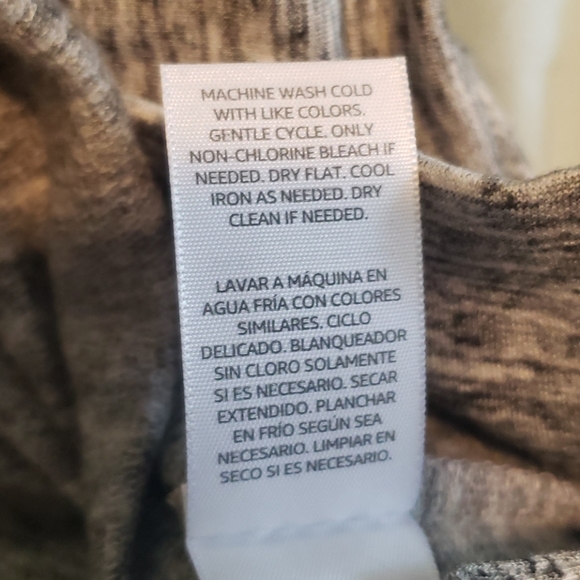 Daily Ritual Gray Soft Terry Dress - Picture 6 of 6